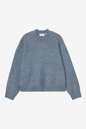 CARHARTT WIP  CURTIS SWEAT TANGLED SHADY BLUE
