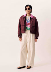 FRNCH MIRALINE CREME PANT