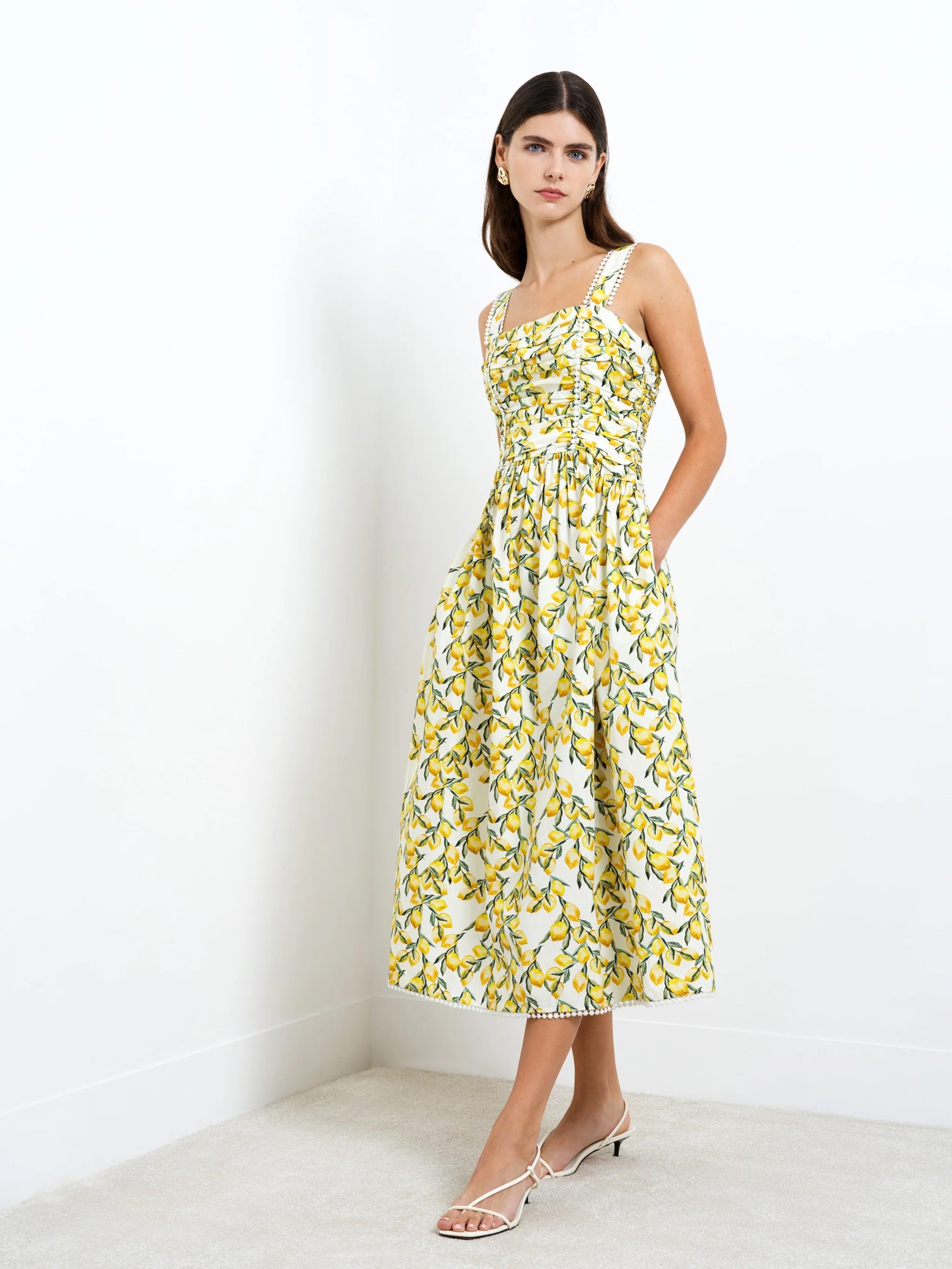 FRENCH CONNECTION CITRUS BRALETTA CITRUS MULTI