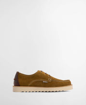 BARBOUR  AYDON DERBY TOFFEE SUEDE SHOE