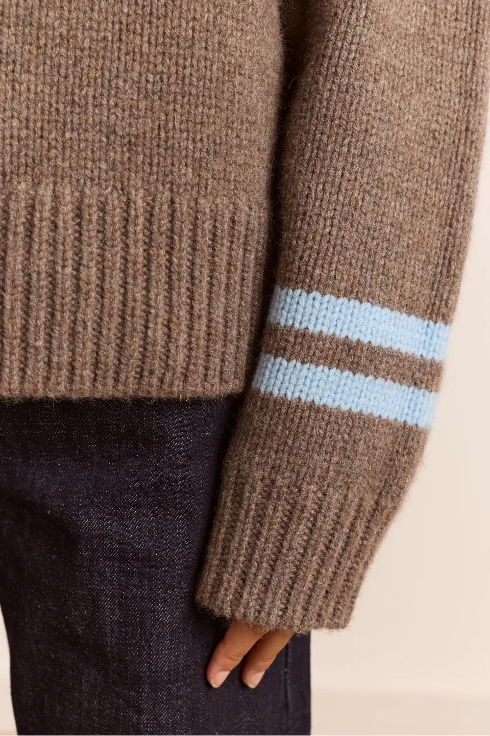 DAMSON MADDER  TALLULAH BUTTON MOLE/BLUE