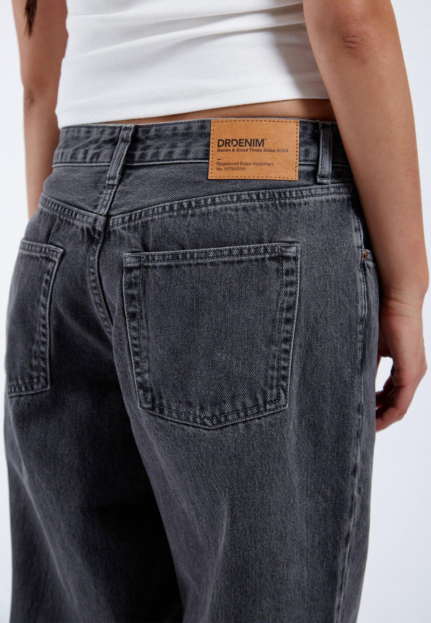 DR DENIM ARY WIDE STRAIGHT MID GREY RETRO