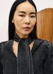 FRNCH TIE SHIRT NOIR