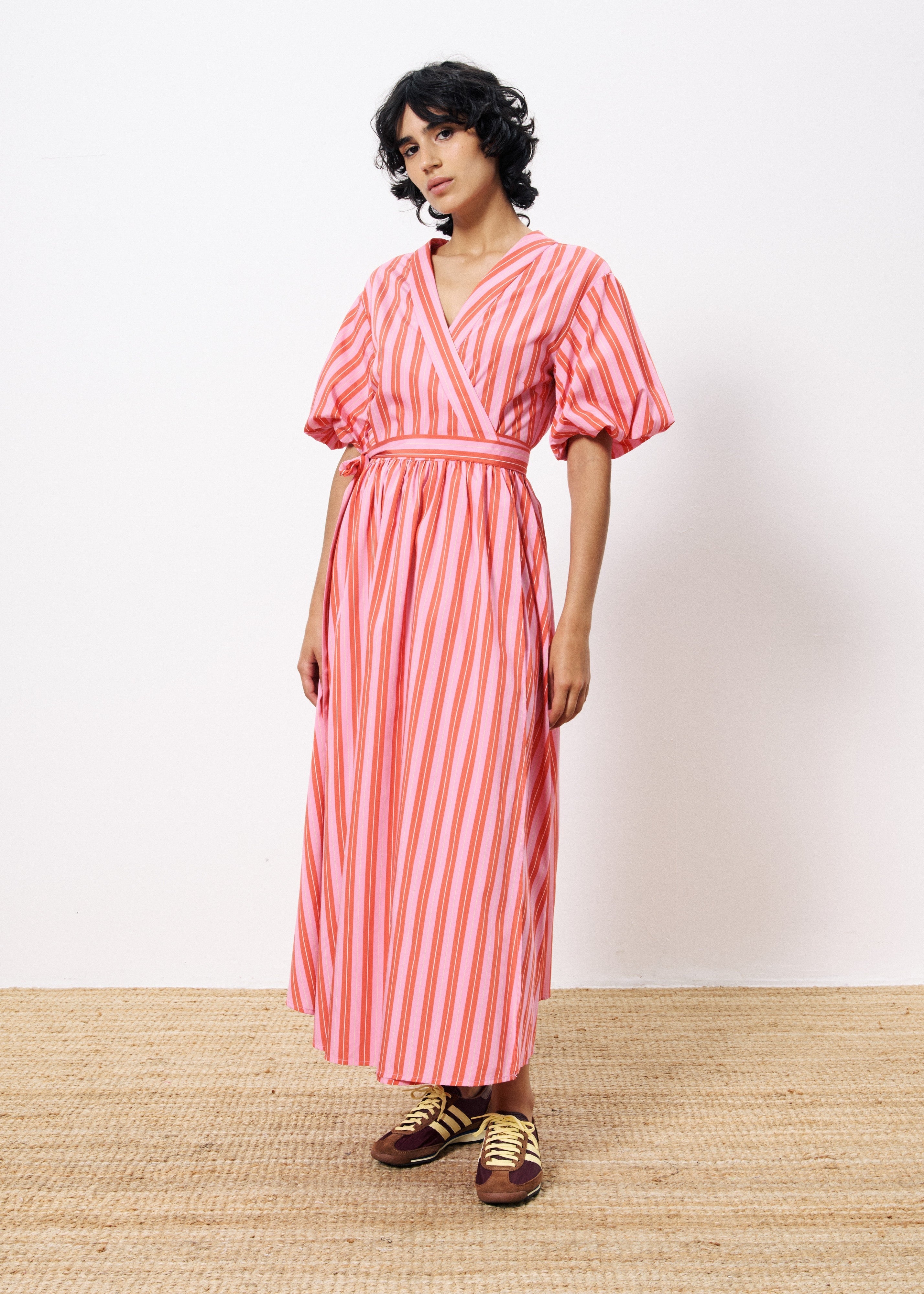 FRNCH EDMONISE MAXI DRESS ROSE