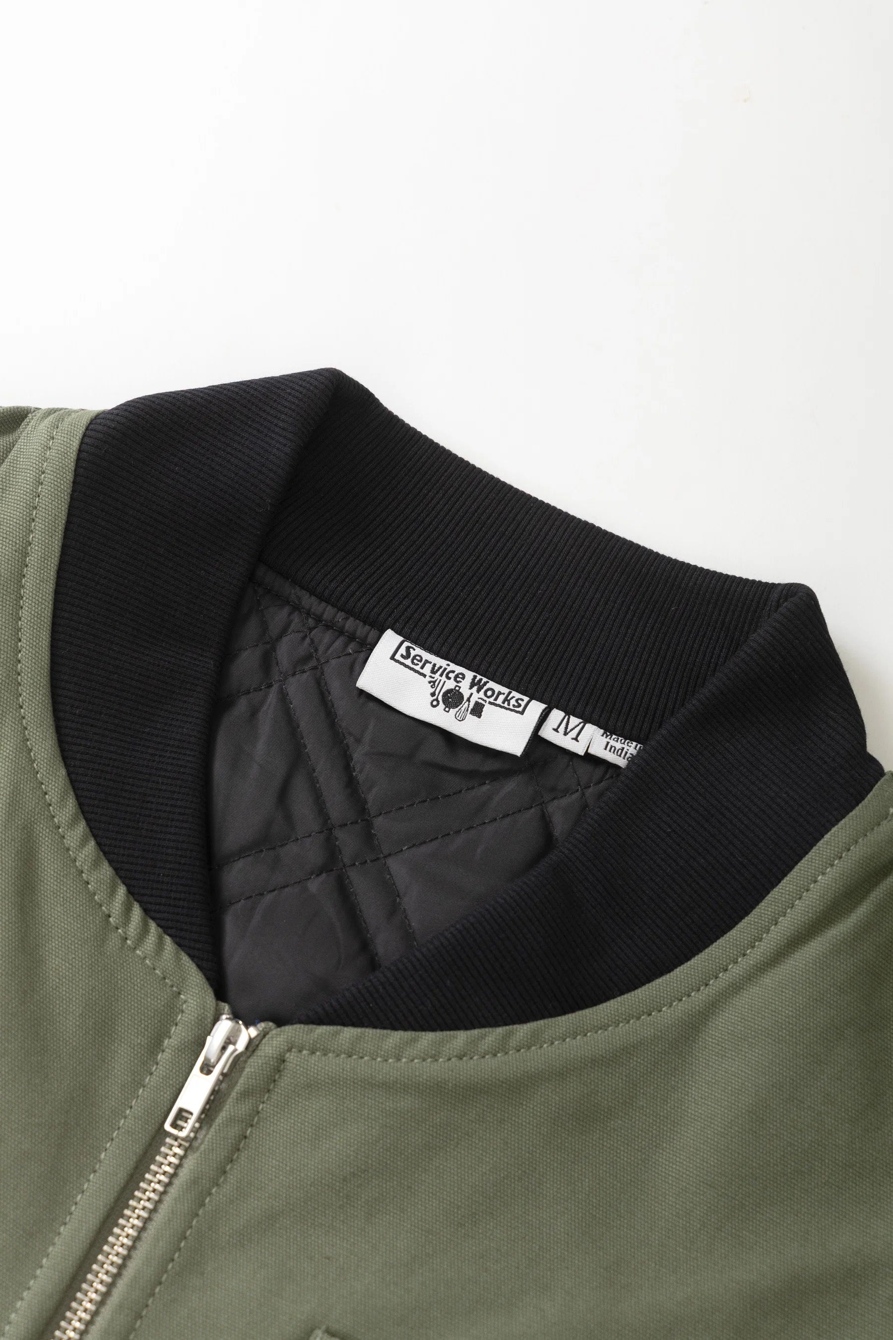 SERVICE WORKS  WORK VEST OLIVE