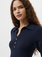 FRENCH CONNECTION LARRY V NECK NAVY