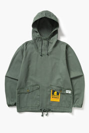 SERVICE WORKS  PIGMENT HBT SMOCK OLIVE