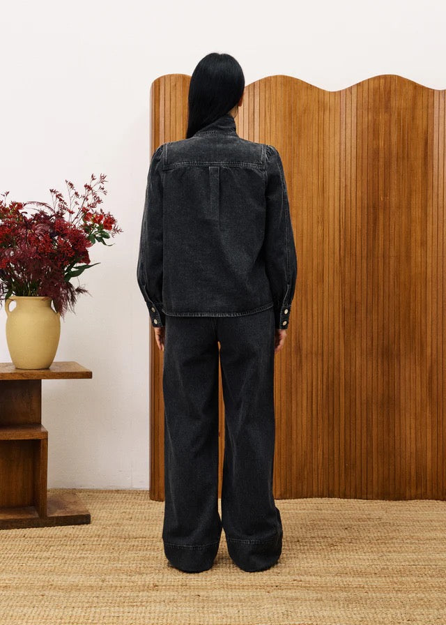 FRNCH TIE SHIRT NOIR