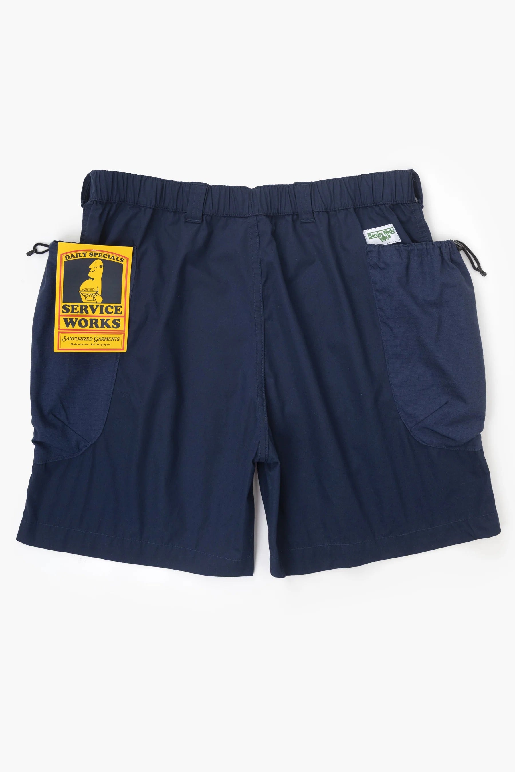 SERVICE WORKS  GARDENER SHORTS NAVY