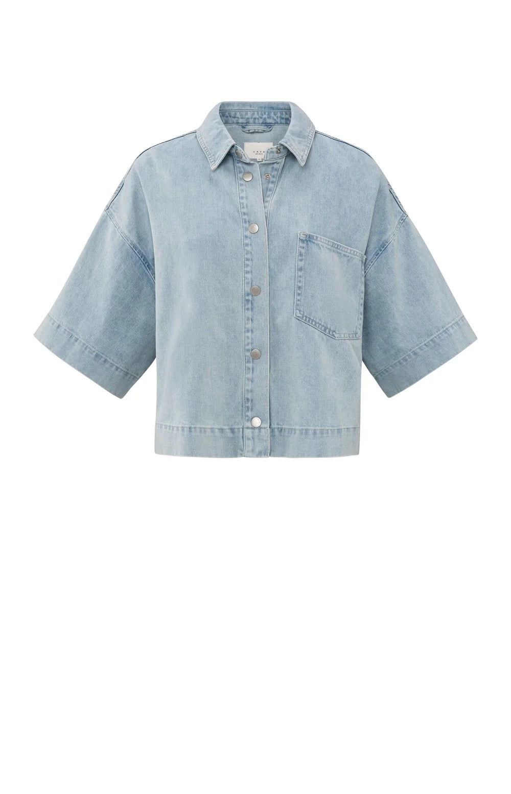 YAYA OVERSIZED LIGHT DENIM JACKET