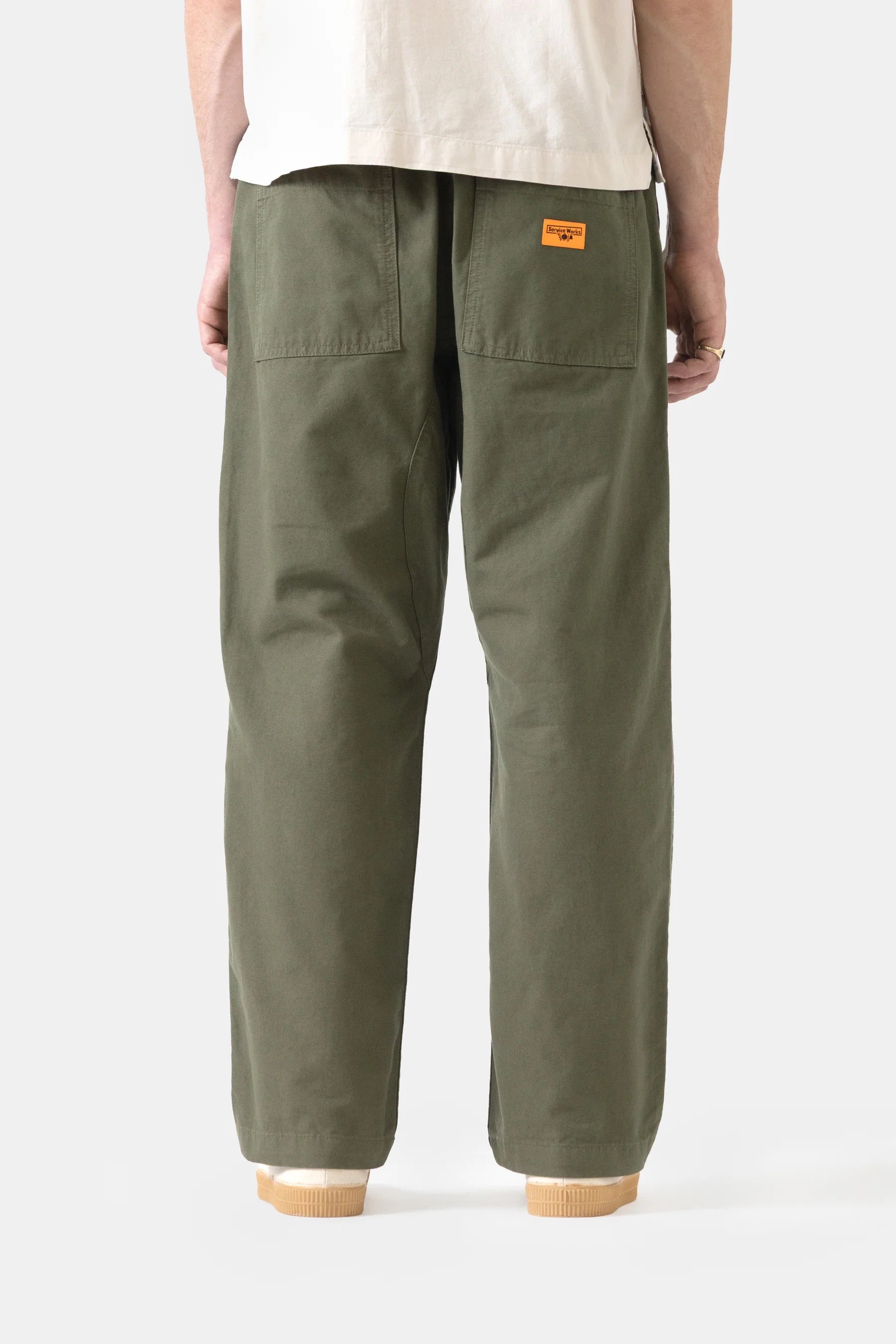 SERVICE WORKS  CLASSIC CHEF PANT OLIVE