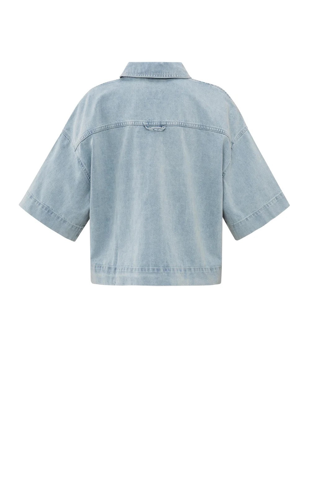 YAYA OVERSIZED LIGHT DENIM JACKET