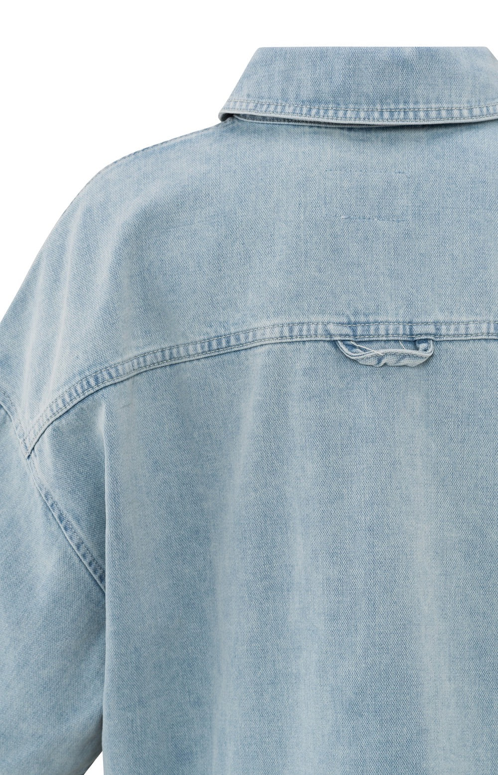 YAYA OVERSIZED LIGHT DENIM JACKET