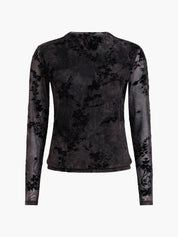 FRENCH CONNECTION  KENNY MESH BLACK/BROWN MULTI