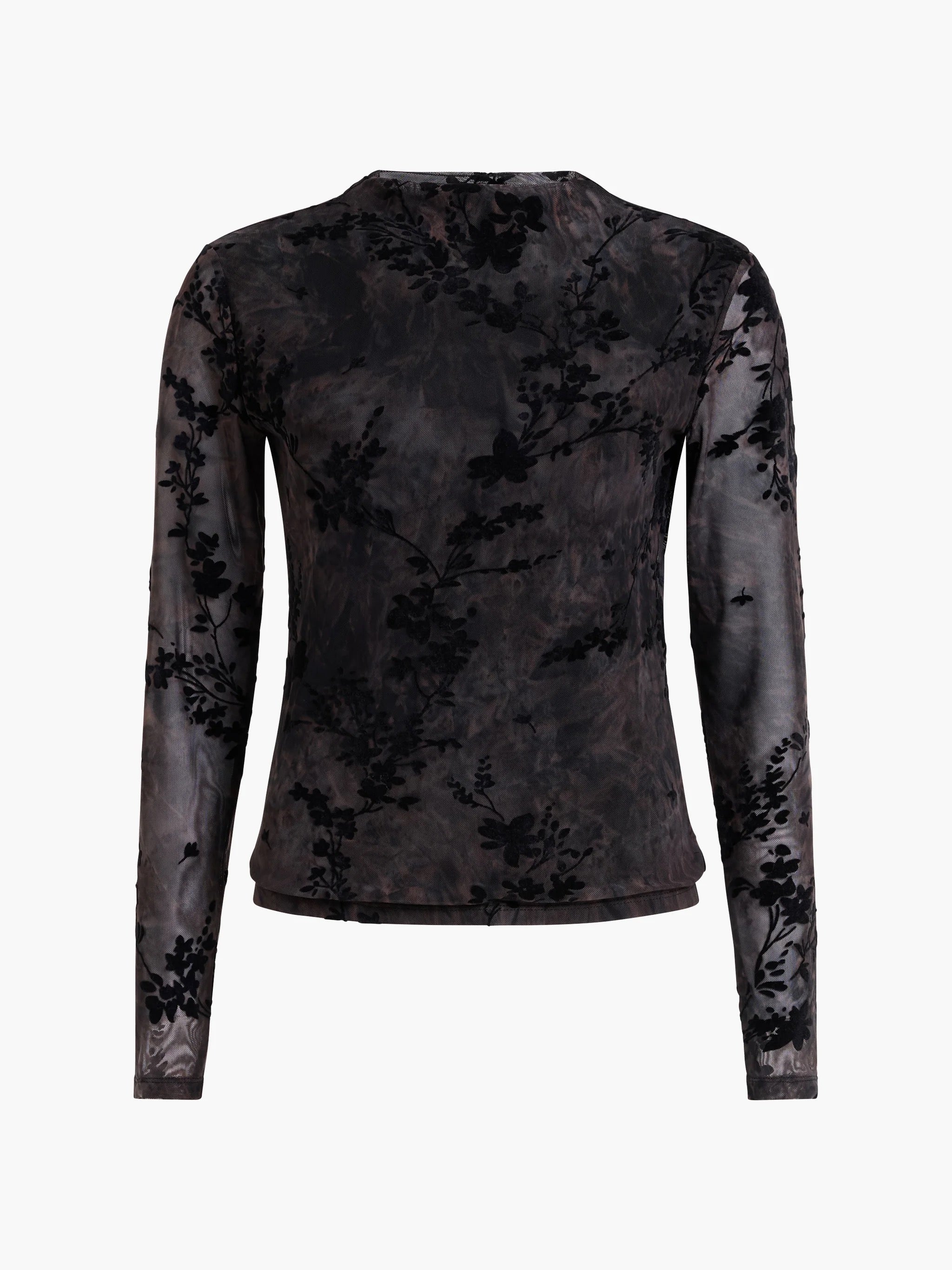 FRENCH CONNECTION  KENNY MESH BLACK/BROWN MULTI
