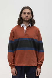 OPENSIDER  CLASSIC RUGBY CLAY TRI STRIPE