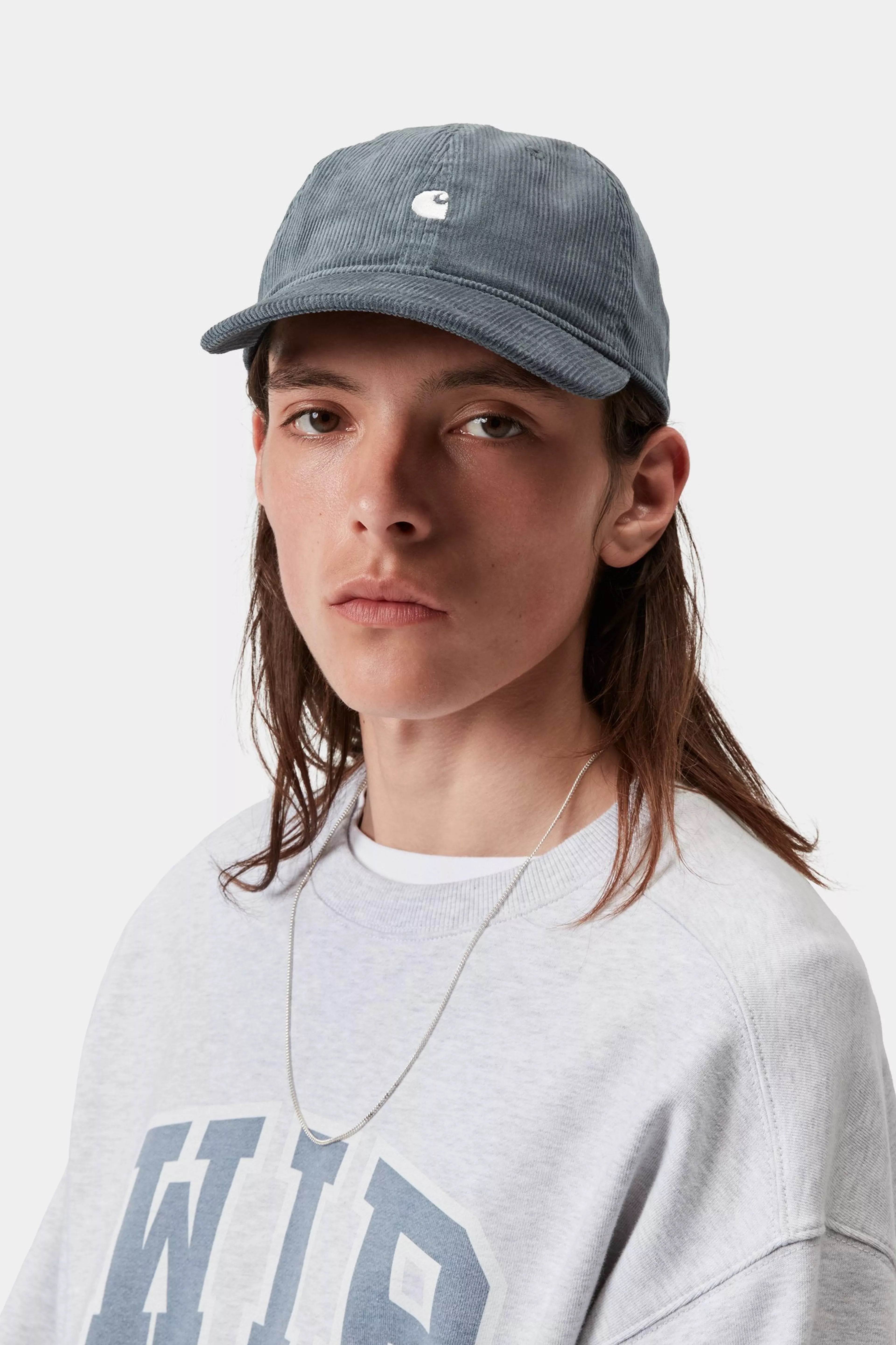 CARHARTT WIP  HARLEM CAP COZY BLUE/WAX