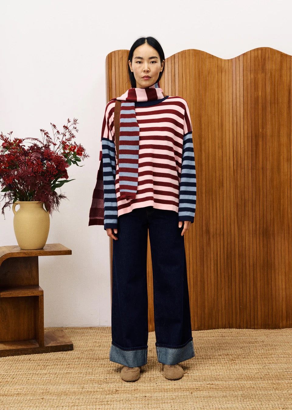 FRNCH  PERSAN ROSE SWEATER
