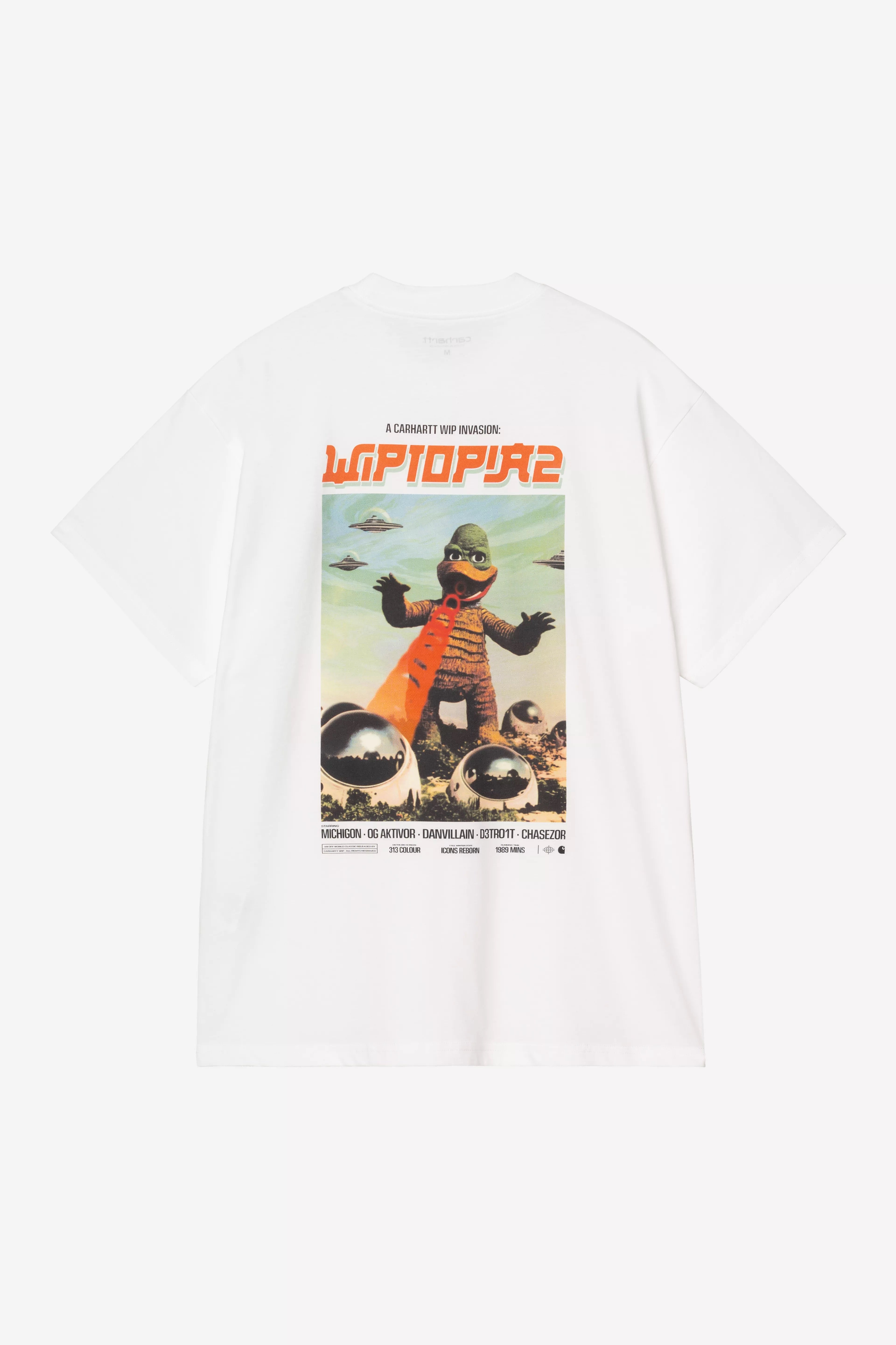 CARHARTT WIP  WIPTOPIA White T SHIRT