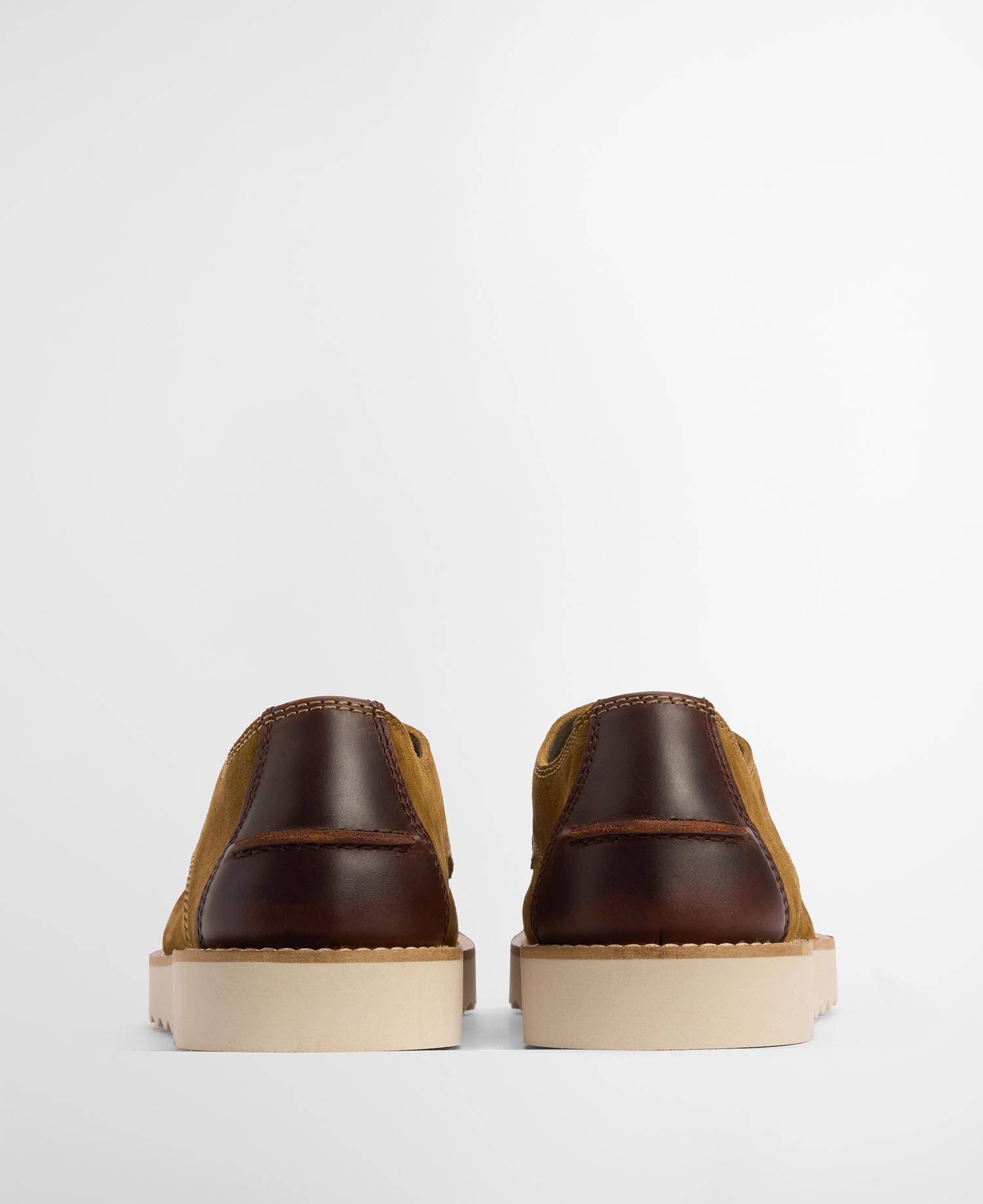 BARBOUR  AYDON DERBY TOFFEE SUEDE SHOE