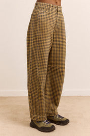DAMSON MADDER  FELIX CHECK DENIM QUINCE GINGHAM