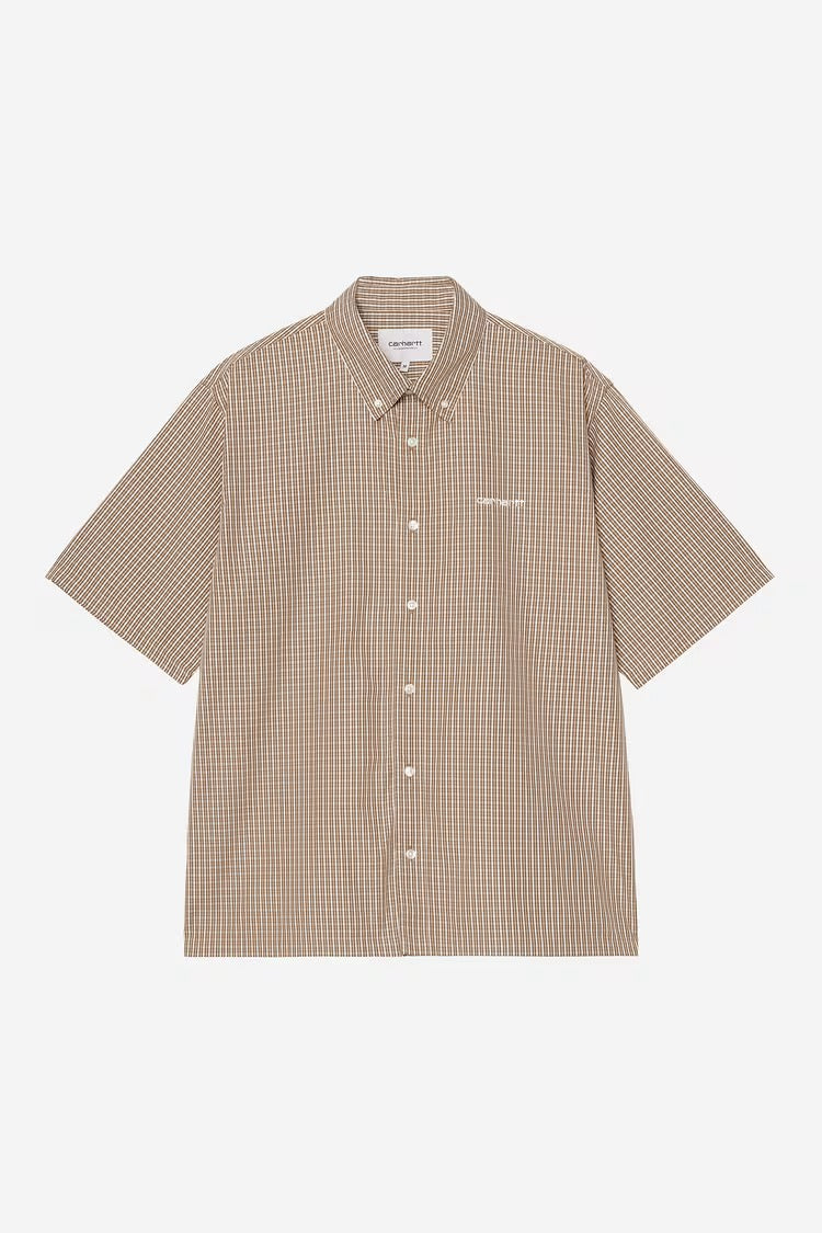 CARHARTT WIP  S/S GROFF HAMILTON BROWN