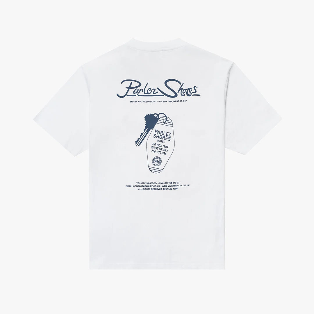 PARLEZ  VACANCY T SHIRT WHITE