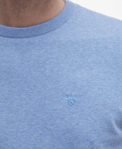 BARBOUR PIMA CREW DARK CHAMBRAY