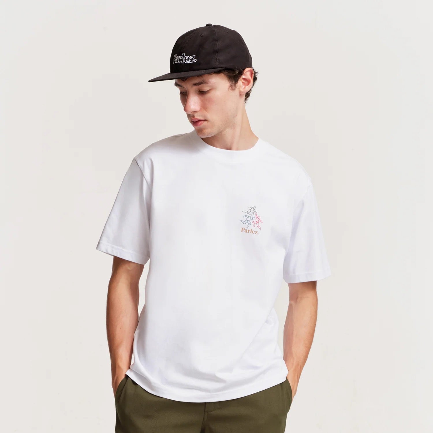 PARLEZ CORPORA T SHIRT  White