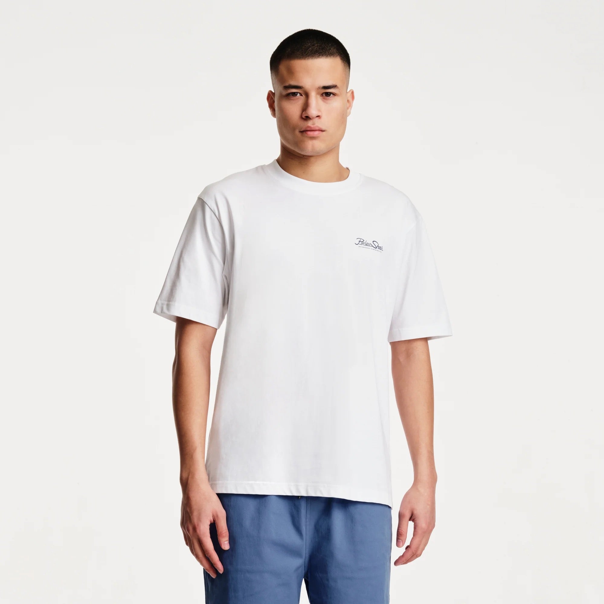 PARLEZ  VACANCY T SHIRT WHITE