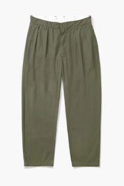 SERVICE WORKS  TWILL PART-TIMER PANT OLIVE