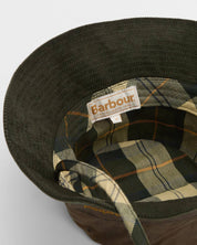 BARBOUR  BRACKLEY WAX FERN/BEECH HAT