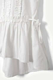 DAMSON MADDER  LEIGHTON RUFFLE White