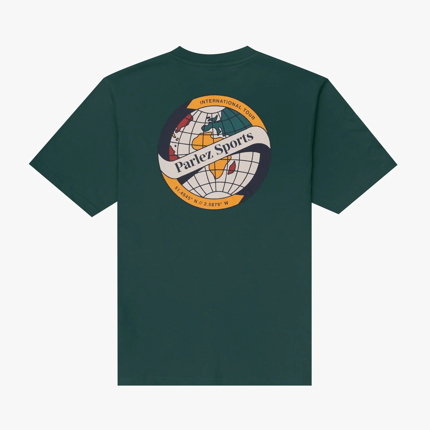 PARLEZ RIDGEWAY TEE DEEP GREEN