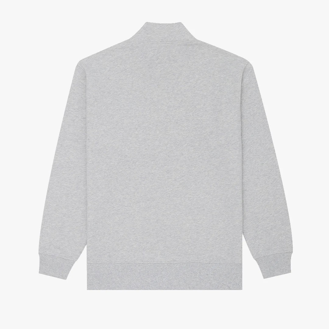 PARLEZ   ORA 1/4 ZIP HEATHER SWEATER