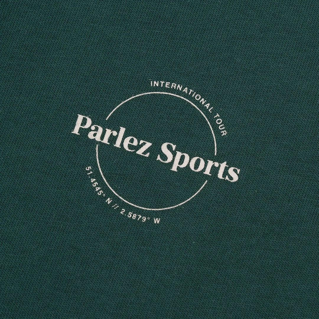 PARLEZ RIDGEWAY TEE DEEP GREEN