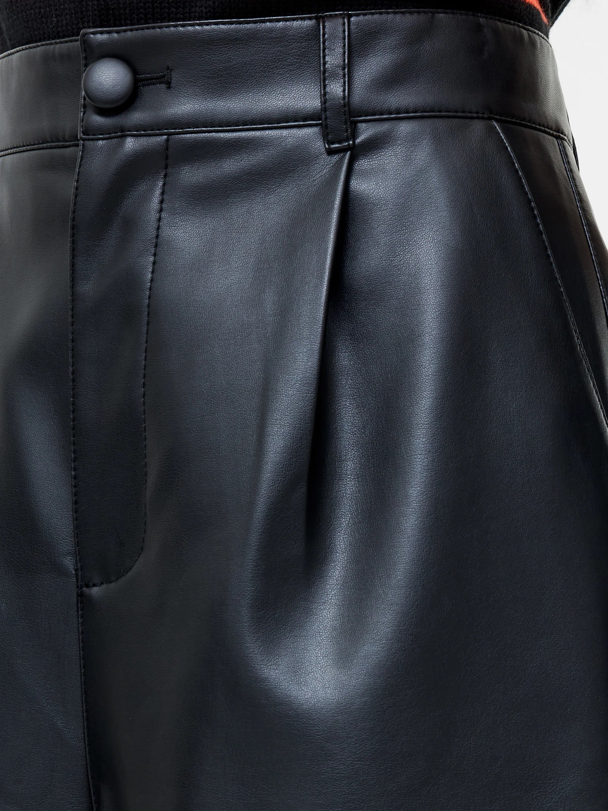FRENCH CONNECTION  CROLENDA PU Black