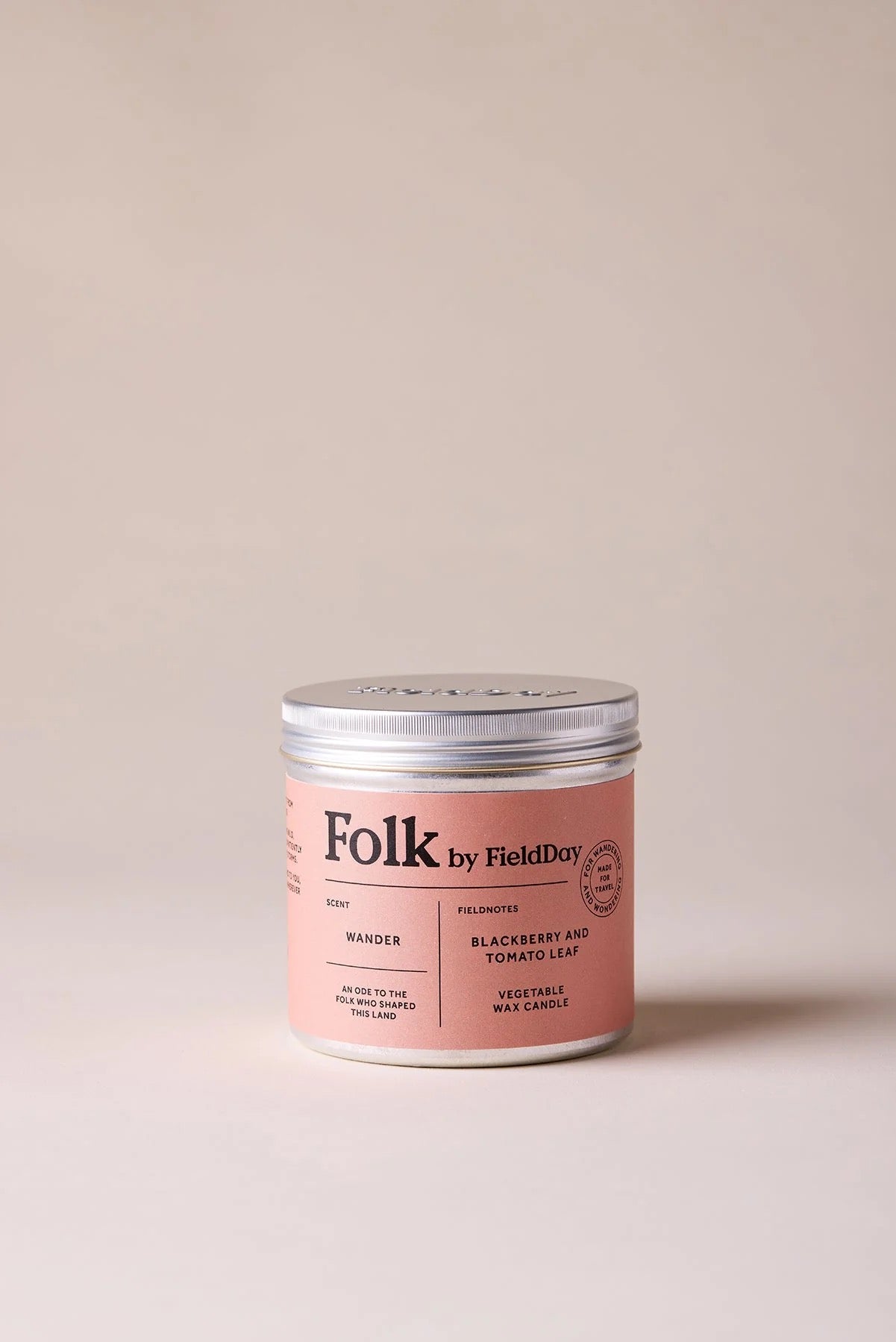 FOLK TIN CANDLE WANDER