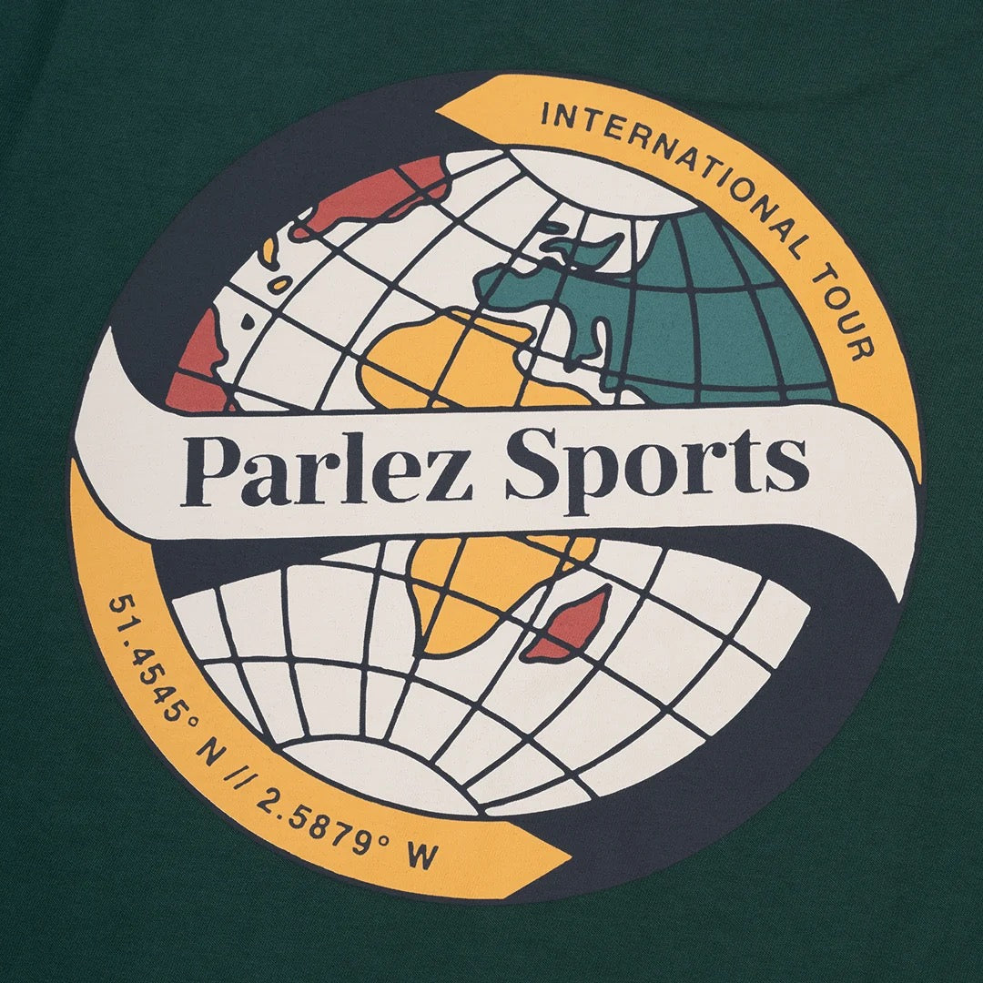 PARLEZ RIDGEWAY TEE DEEP GREEN