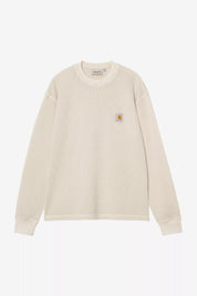CARHARTT WIP  LS VISTA WAFFLE FLEUR DE SEL