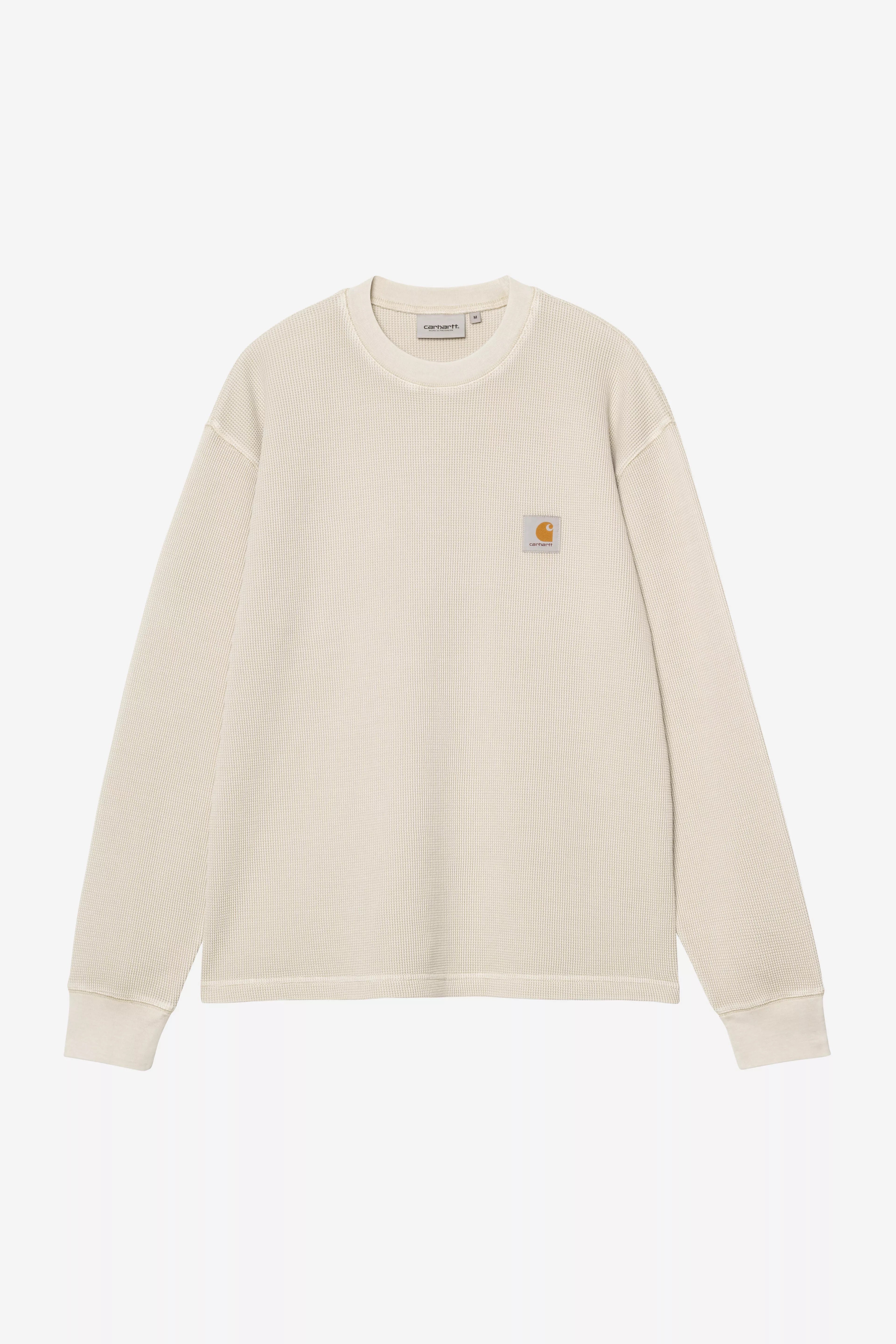 CARHARTT WIP  LS VISTA WAFFLE FLEUR DE SEL