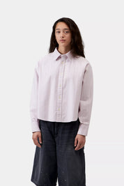 CARHARTT WIP  KANAN SHIRT STRIPE HORTENSIA