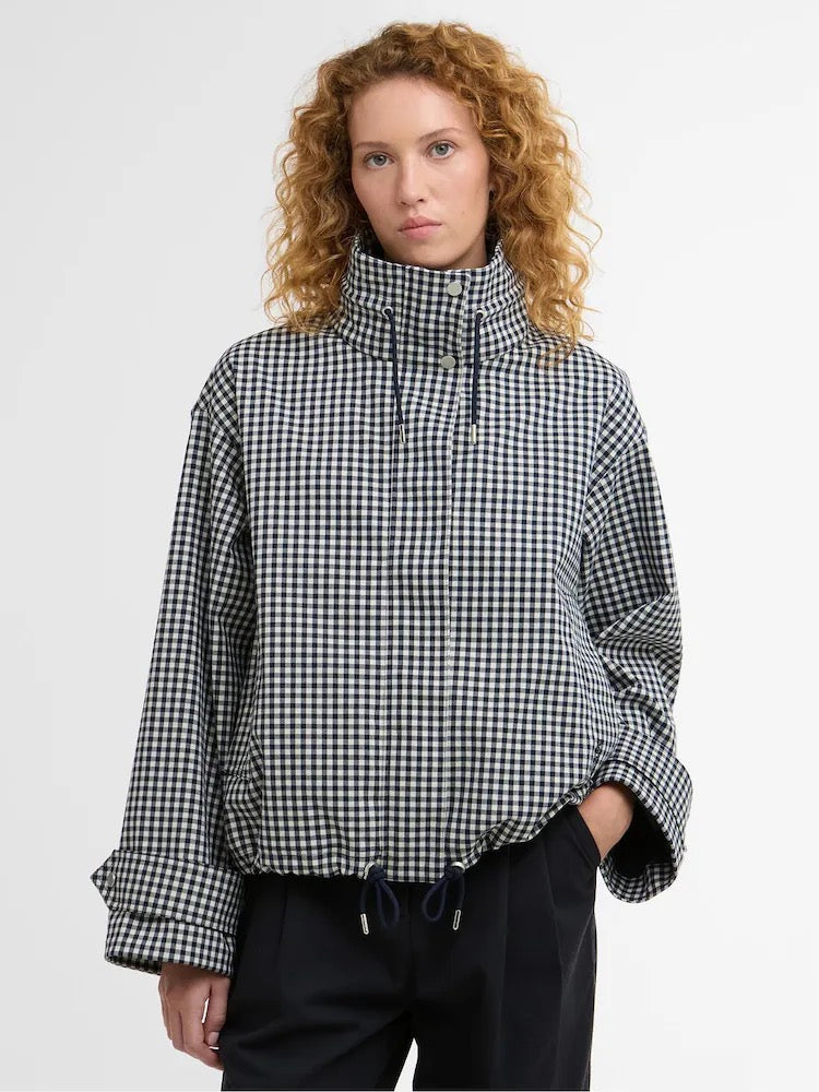 BARBOUR  BRONWYN CHECK NAVY GINGHAM