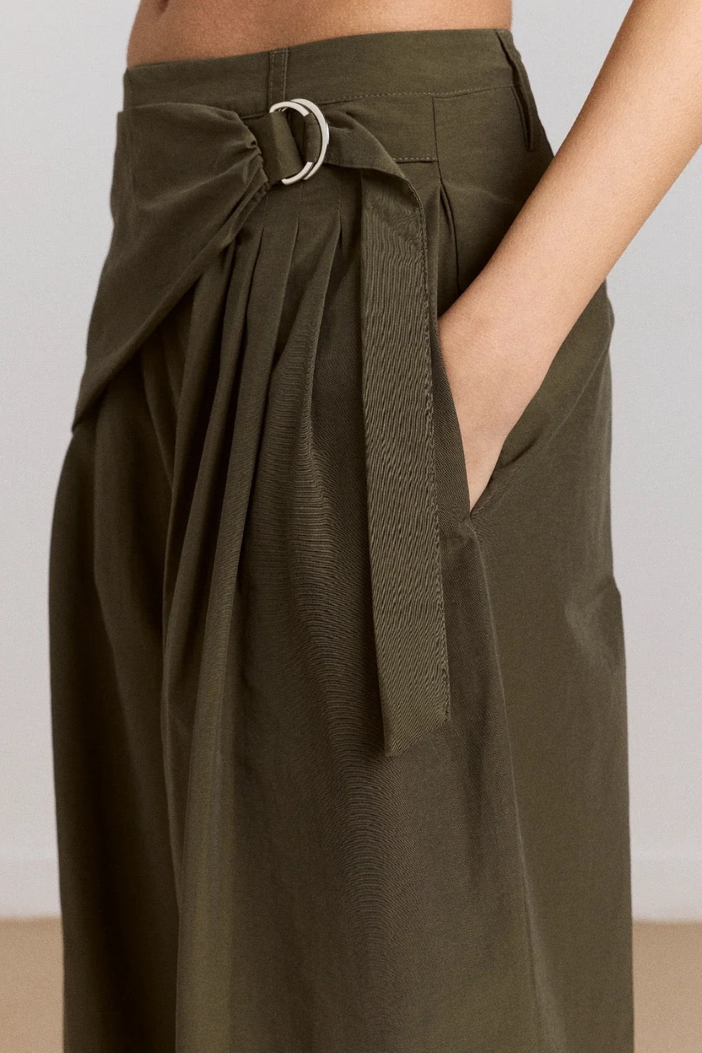 DAMSON MADDER FABIA TROUSER KHAKI