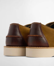 BARBOUR  AYDON DERBY TOFFEE SUEDE SHOE