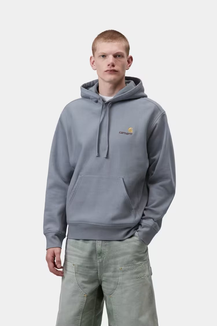 CARHARTT WIP  HOODED AMERICAN SHADY BLUE