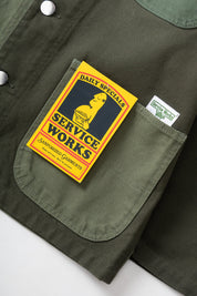 SERVICE WORKS PATCHWORK COVERALL Green