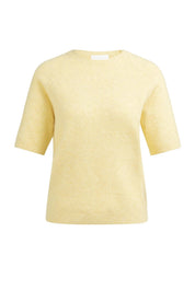 YAYA S/S JUMPER REED YELLOW MELANGE