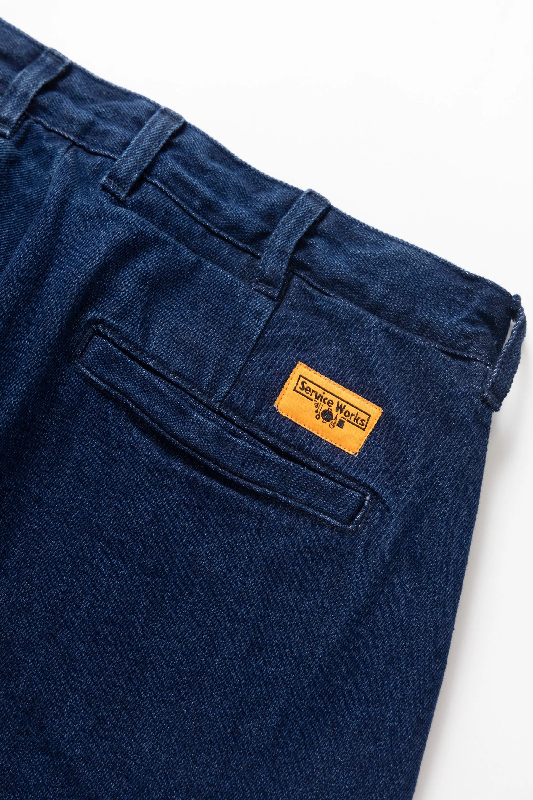 SERVICE WORKS  PART TIMER PANT DENIM ONE WASH