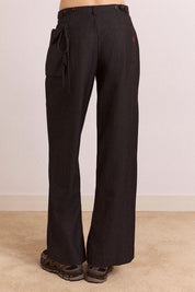 DAMSON MADDER  TATIANNA PINSTRIPE NAVY PANT